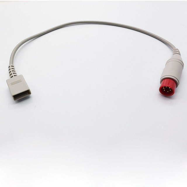 Spacelabs Invasive Blood Pressure Cable 3.5M 6 Pin For Utah Disposable Pressure Transducer